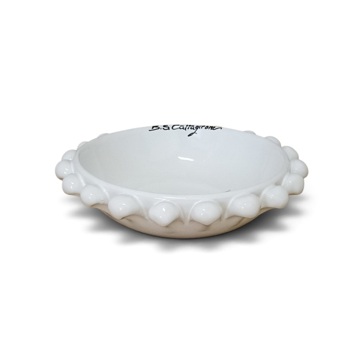 Sicilian ceramic chocolate holder