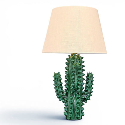 Sicilian ceramic desk lamp