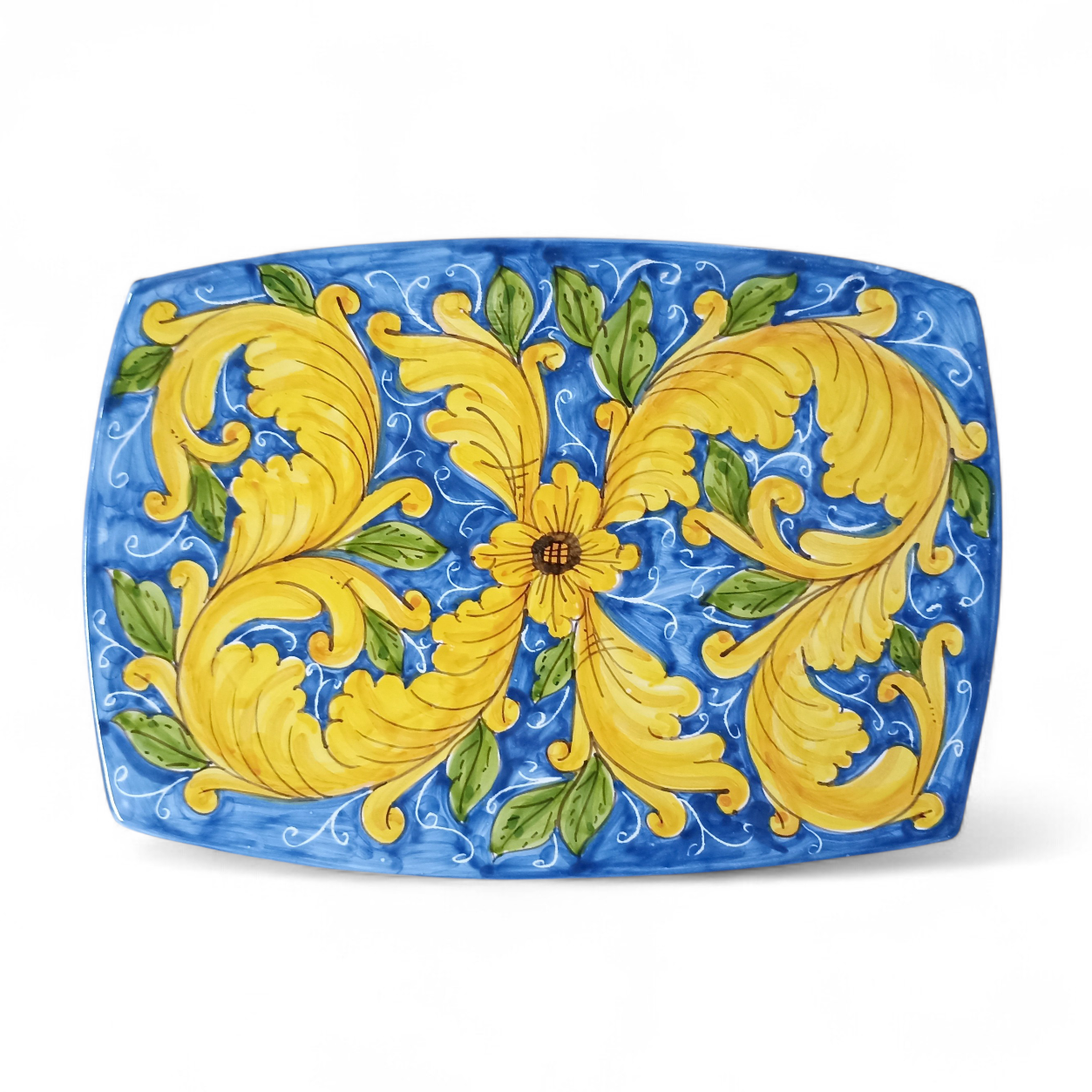 Sicilian ceramic door plate