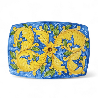 Sicilian ceramic door plate