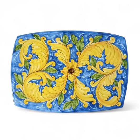 Sicilian ceramic door plate