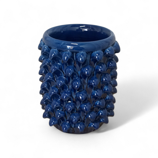 Sicilian ceramic flower holder