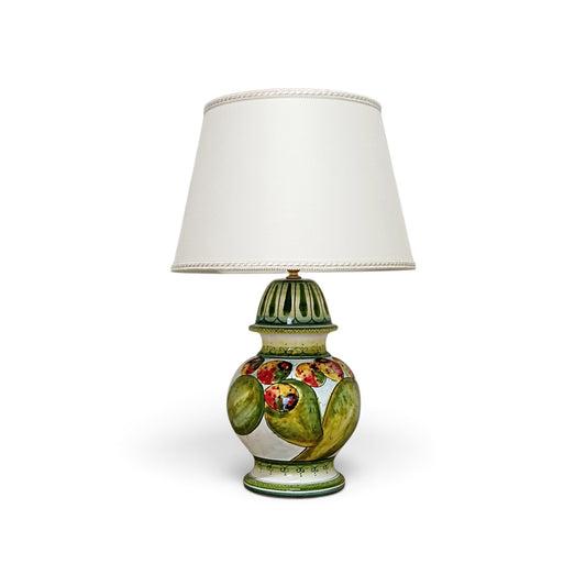 Sicilian ceramic lamp