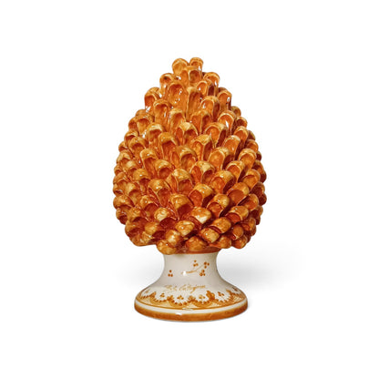 Sicilian ceramic pine cone