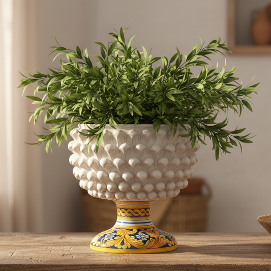 Sicilian ceramic plant holder