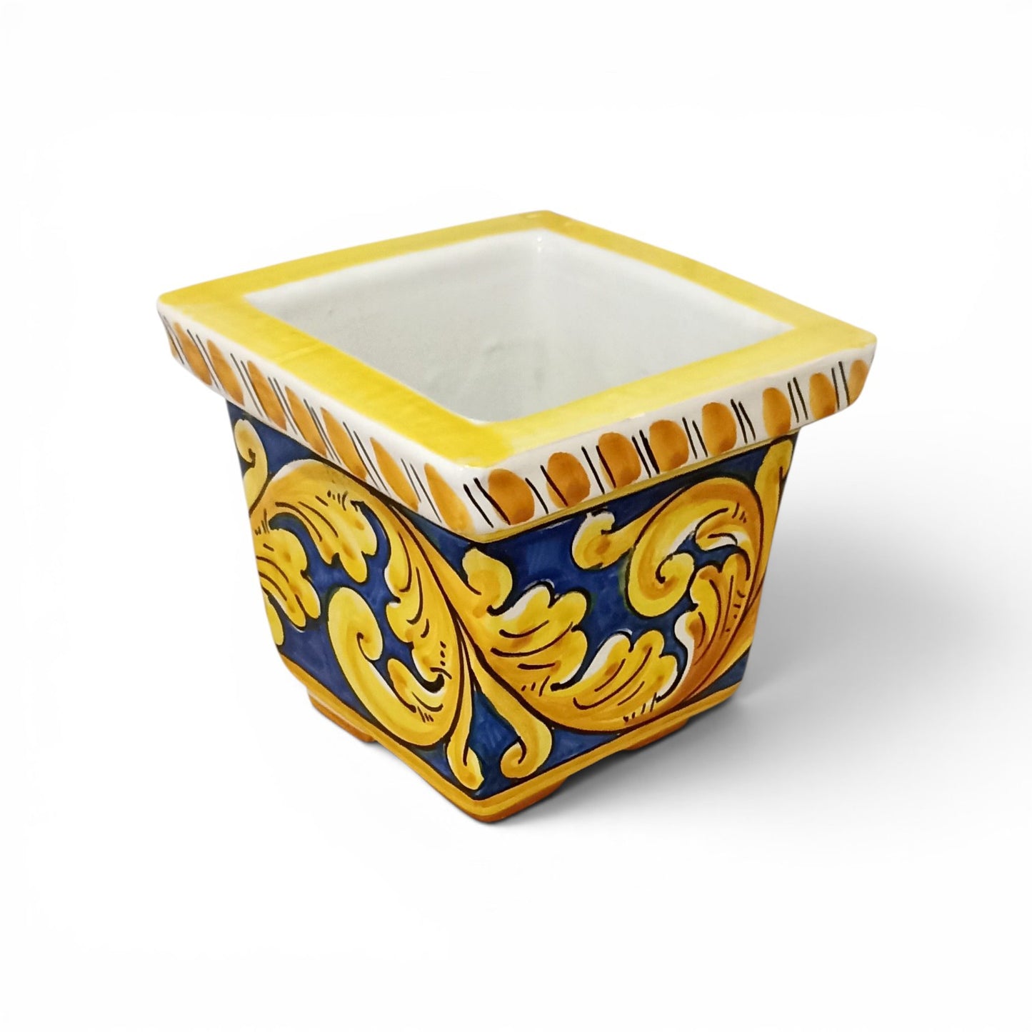 Sicilian ceramic plant holder