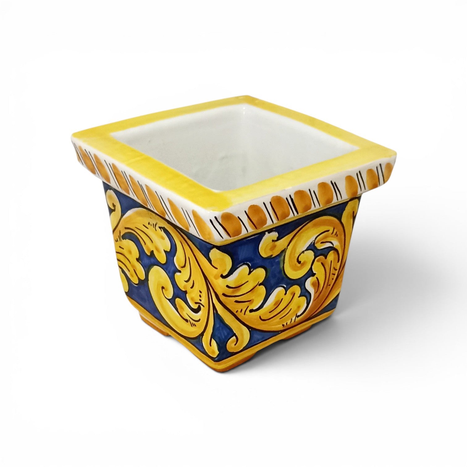 Sicilian ceramic plant holder