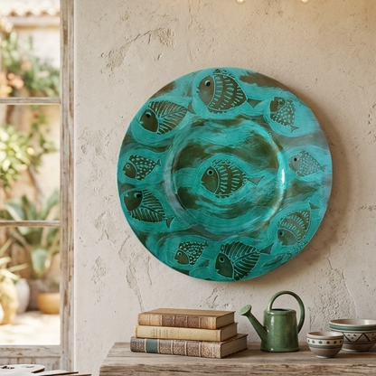 Sicilian ceramic plate