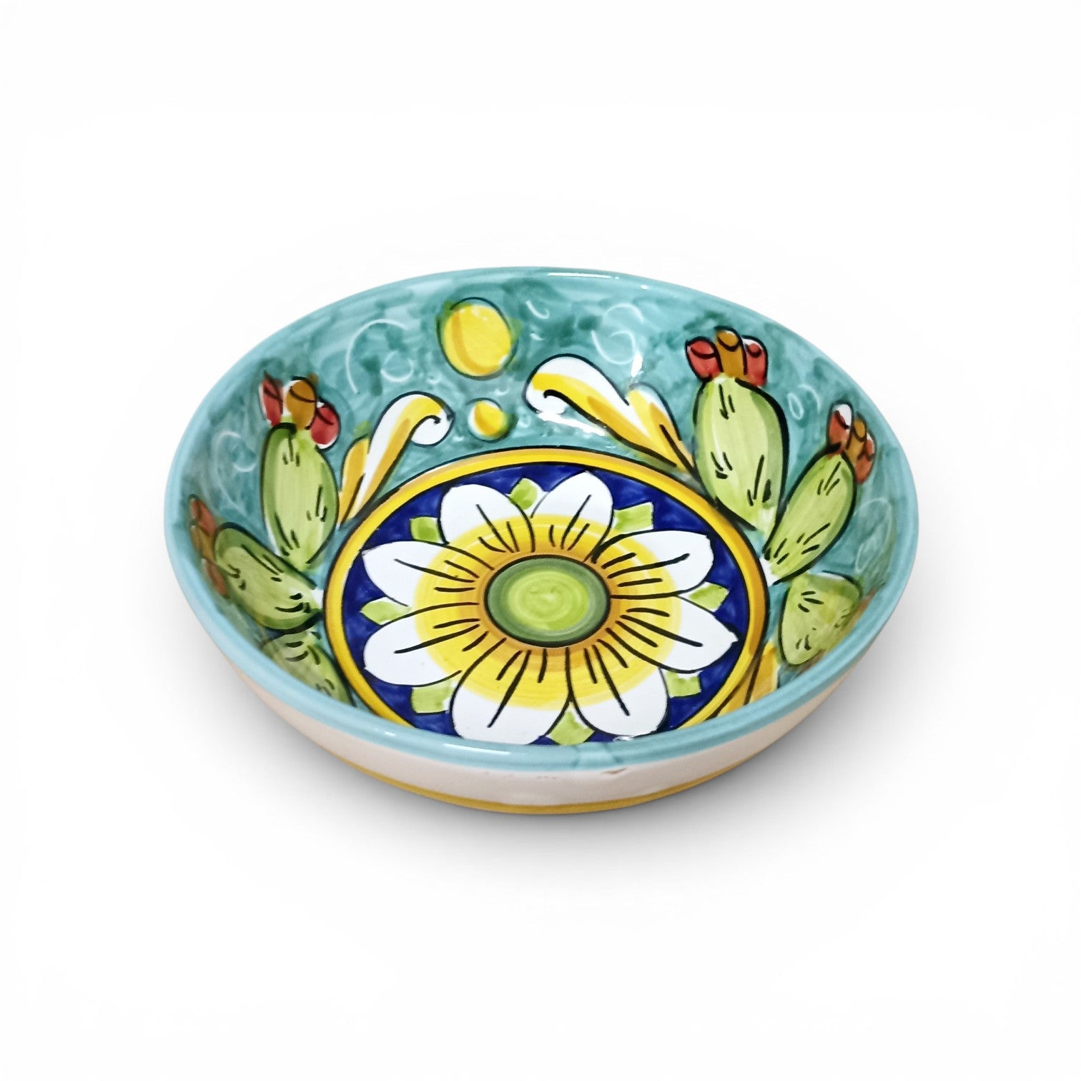 Sicilian ceramic table plate