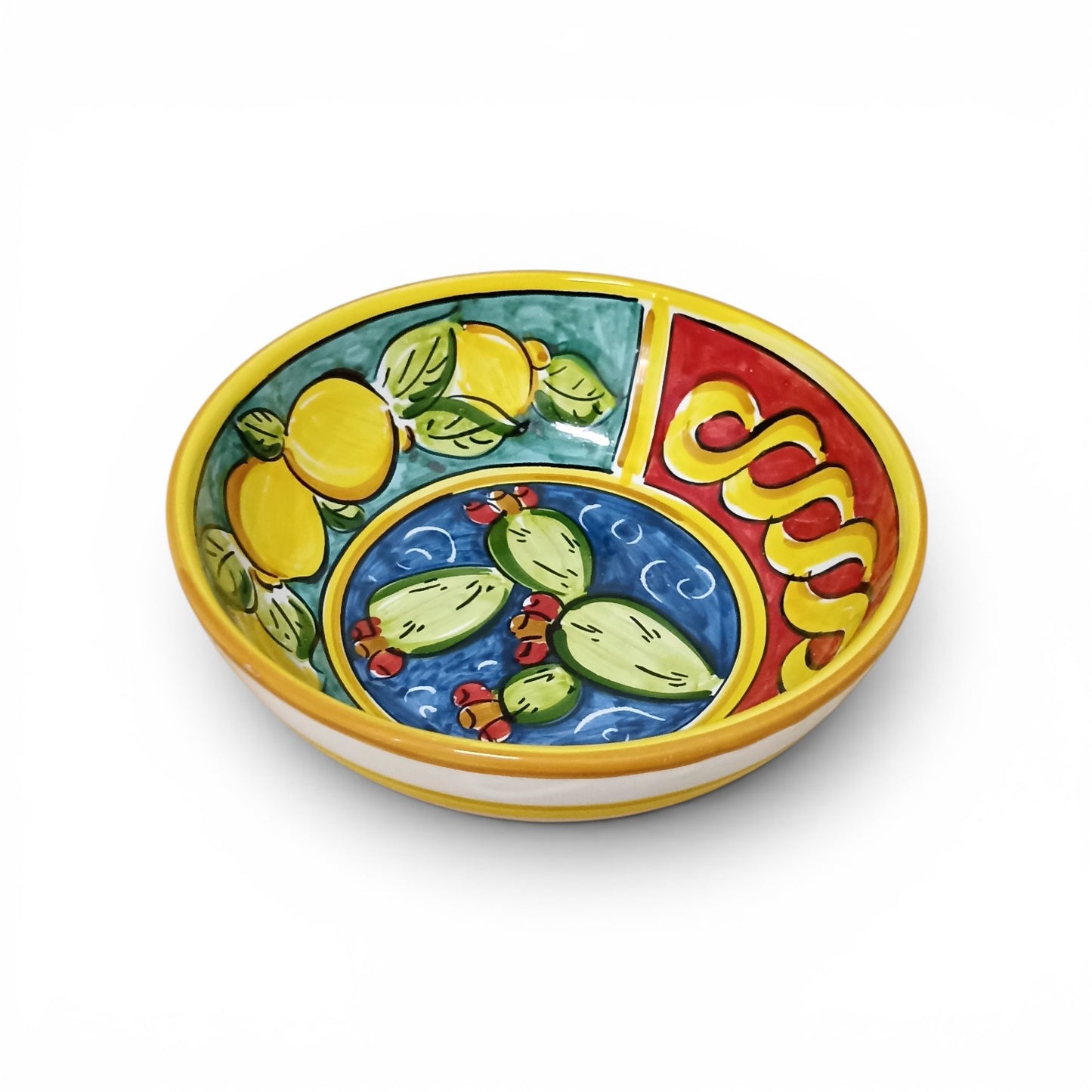Sicilian ceramic table plate