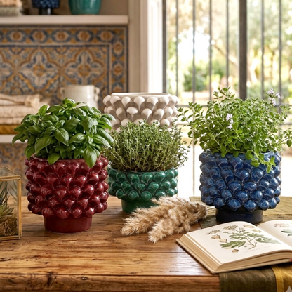 Sicilian ceramic vase