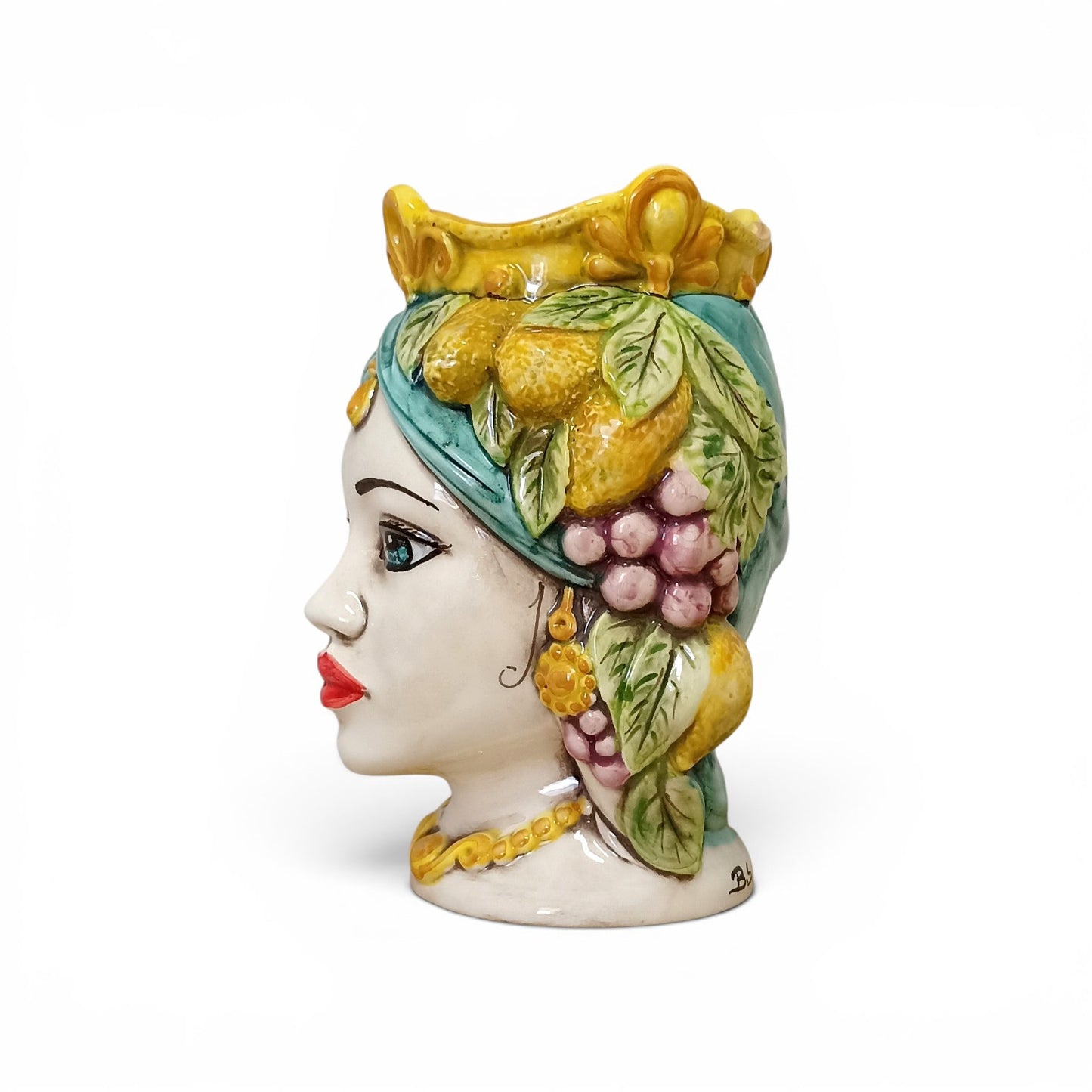 Sicilian majolica Moor's head