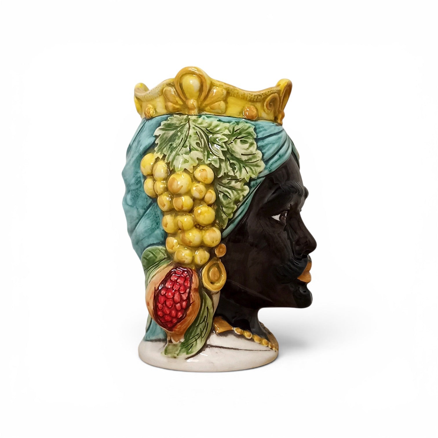 Sicilian majolica Moor's head