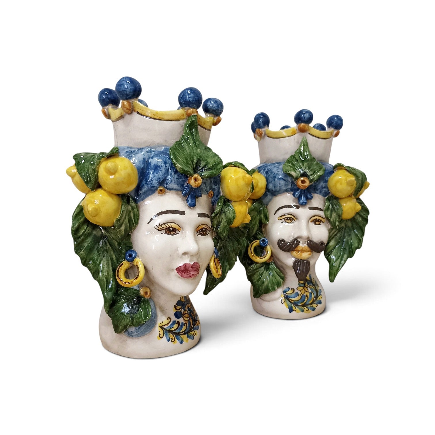 Sicilian majolica Moor's head