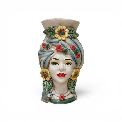 Sicilian majolica Moorish heads