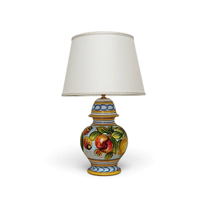 Sicilian majolica lamp