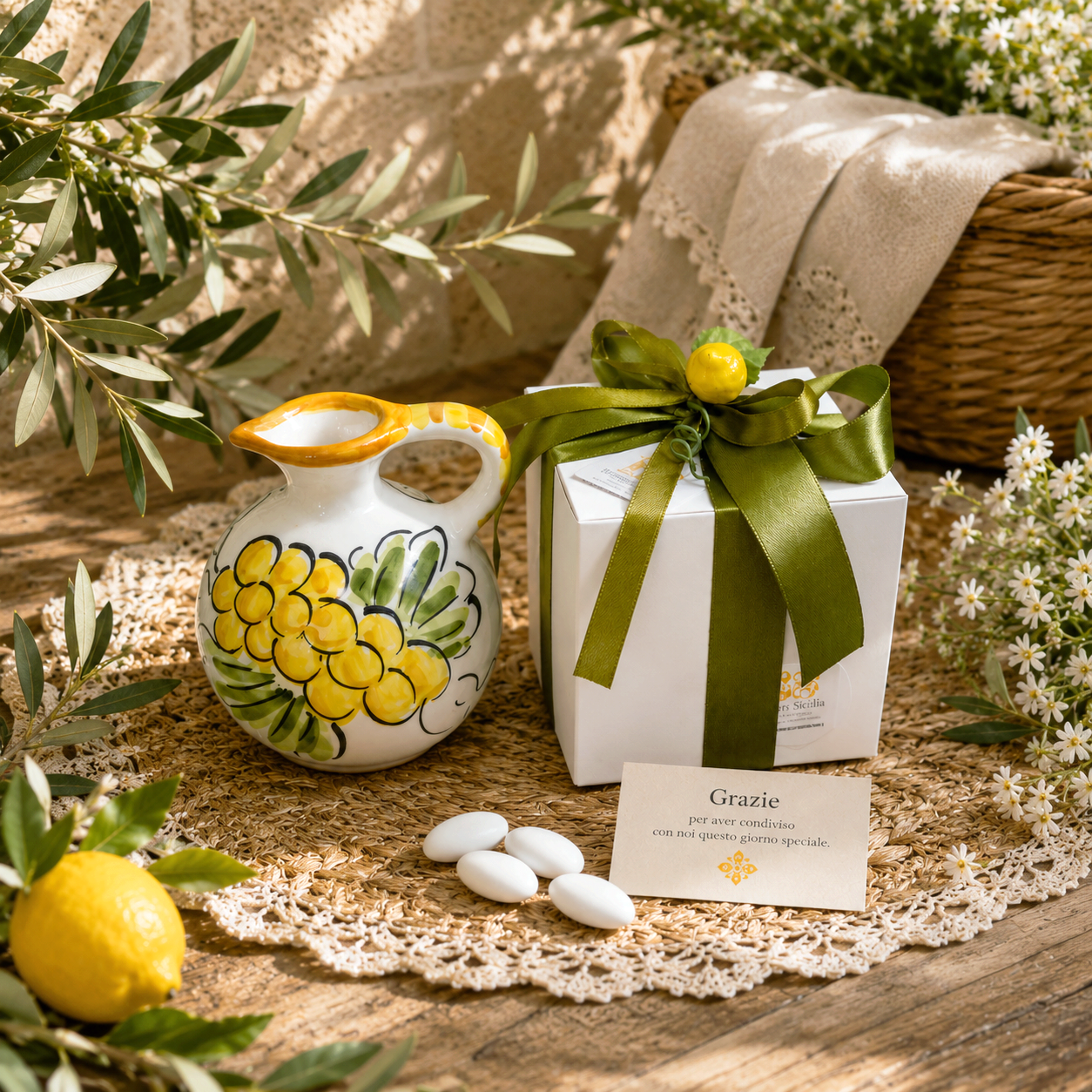 Sicily Wedding Favor 