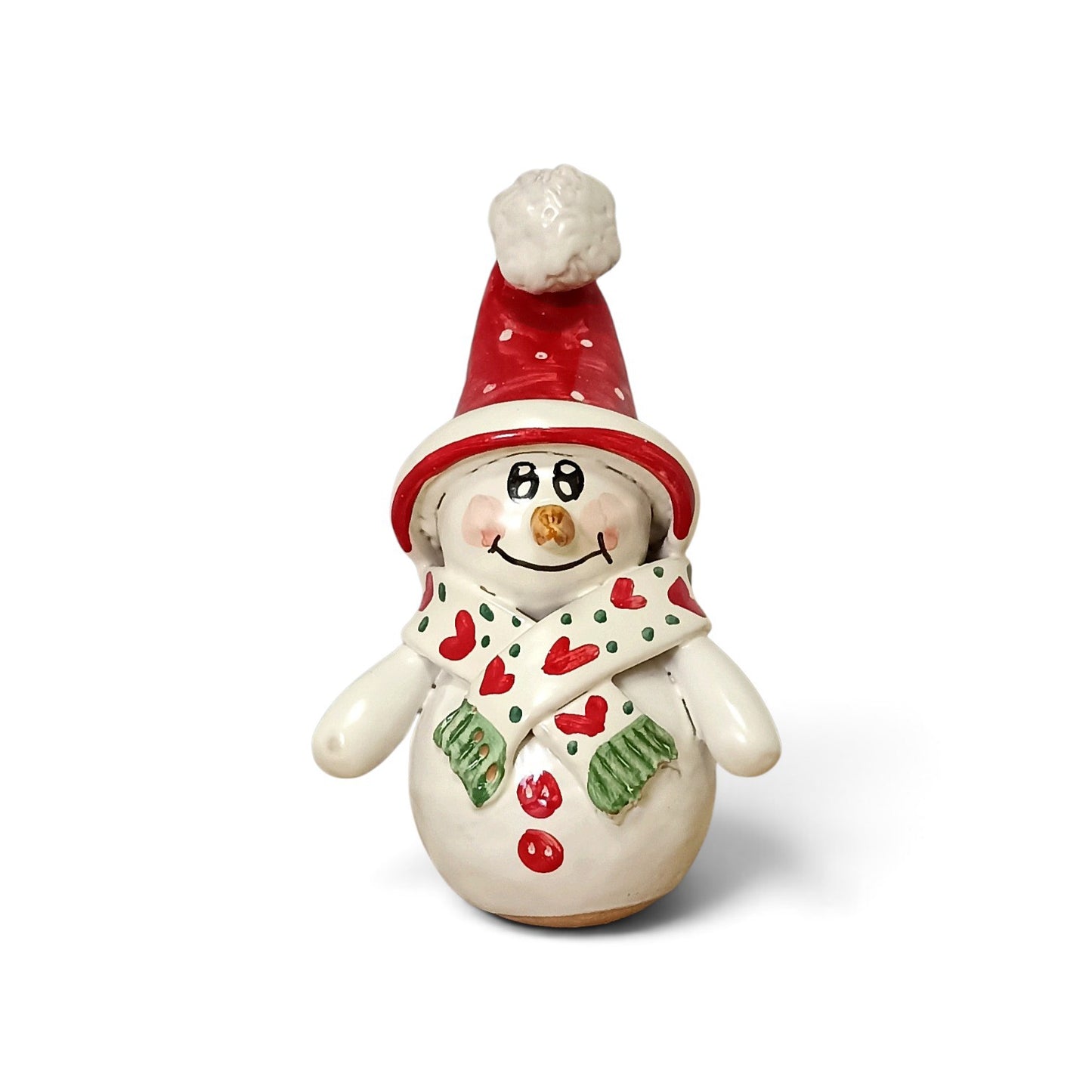 Snowman sicilian Majolica