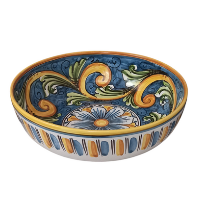 centrotavola ceramica di Caltagirone barocco siciliano