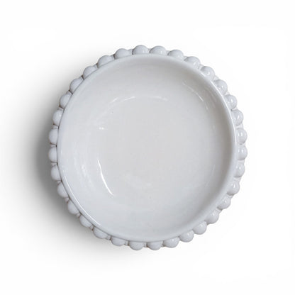 Svuotatasche ceramica bianca
