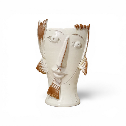 TESTA IN CERAMICA CONTEMPORANEA