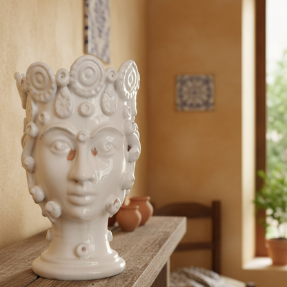 Testa moro Caltagirone moderna