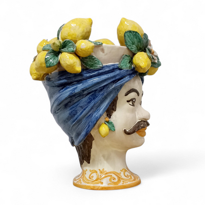 Testa di Moro in Ceramica Siciliana 