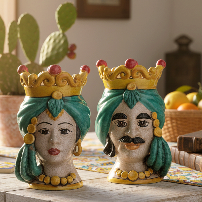 Testa di moro di Caltagirone 