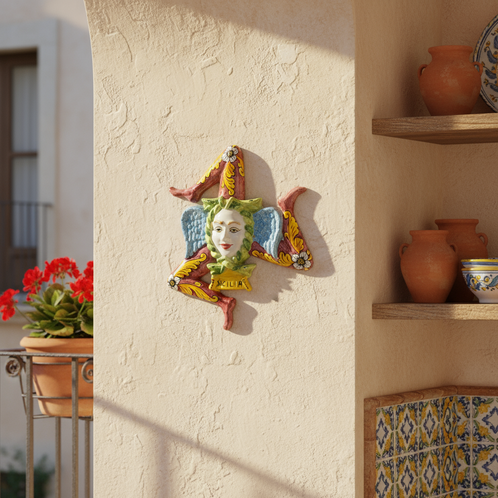 Trinacria ceramica di Santo Stefano di Camastra 