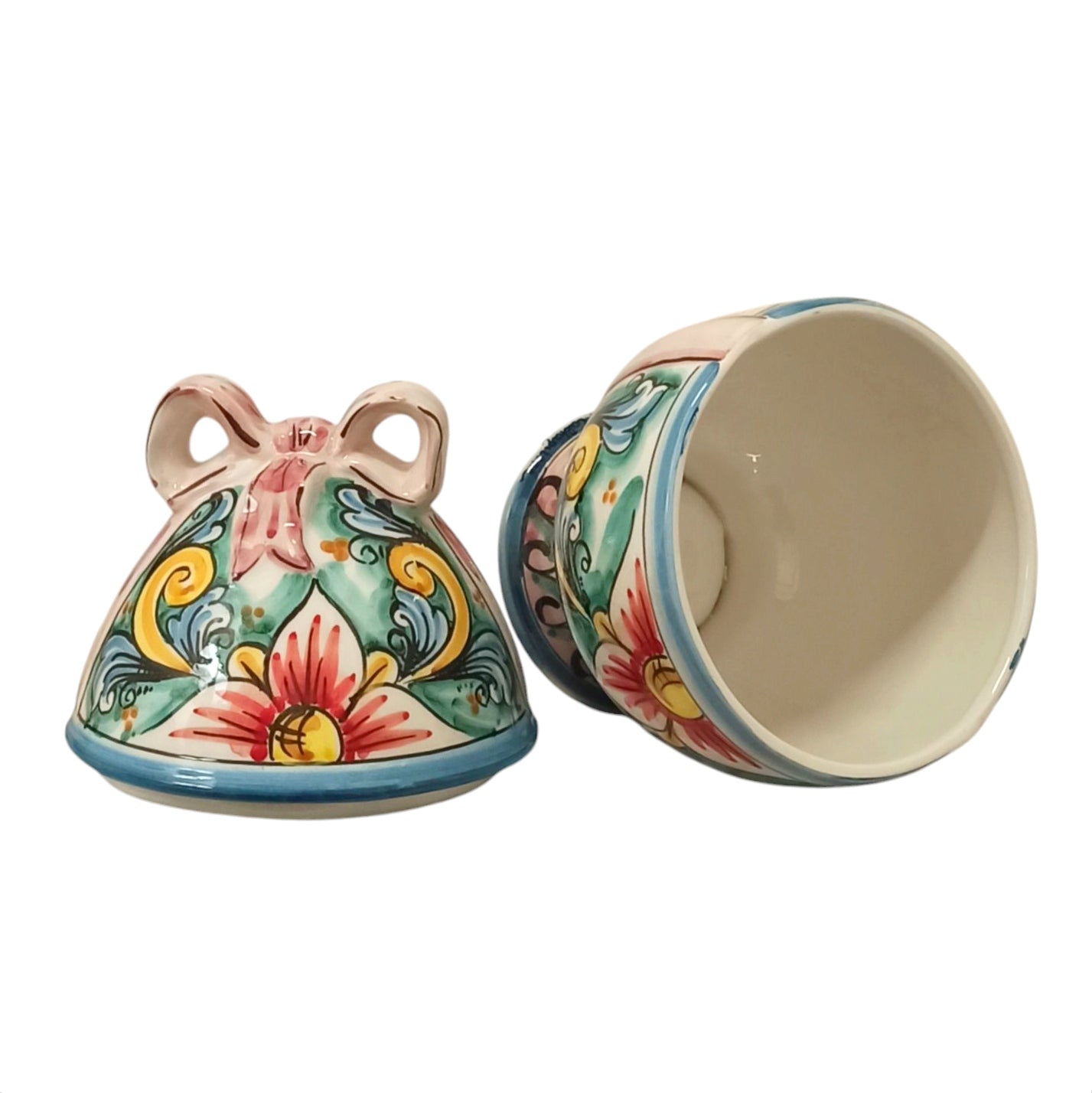 Uovo in ceramica di Caltagirone per Pasqua