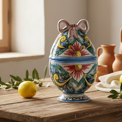 Uovo di pasqua porta ovetti 