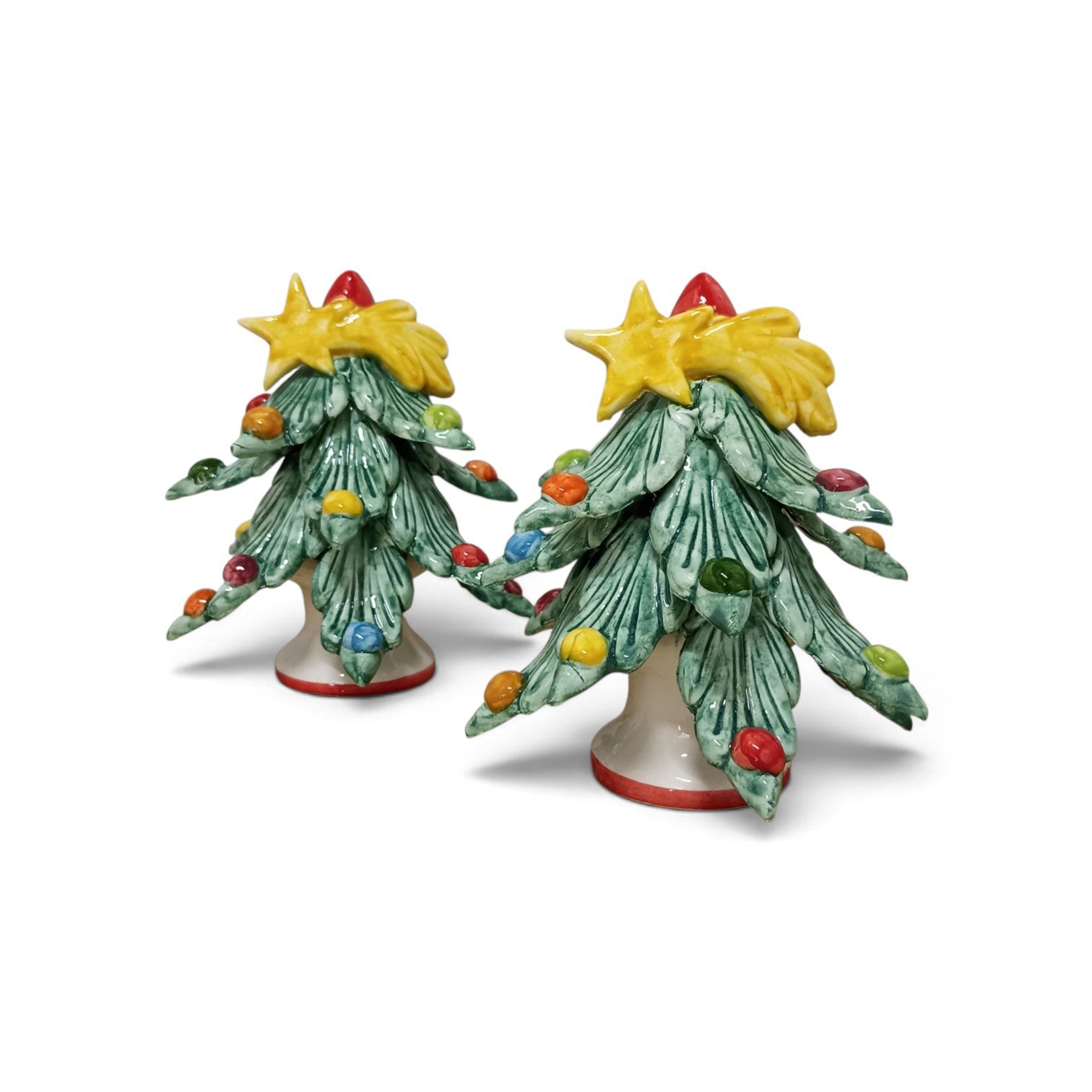 albero di natale in maiolica di caltagirone