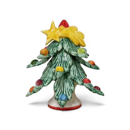 albero di natale ceramica di caltagirone