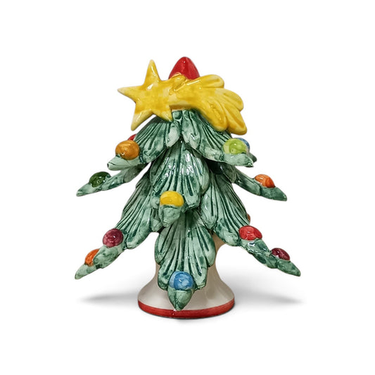 albero di natale ceramica di caltagirone