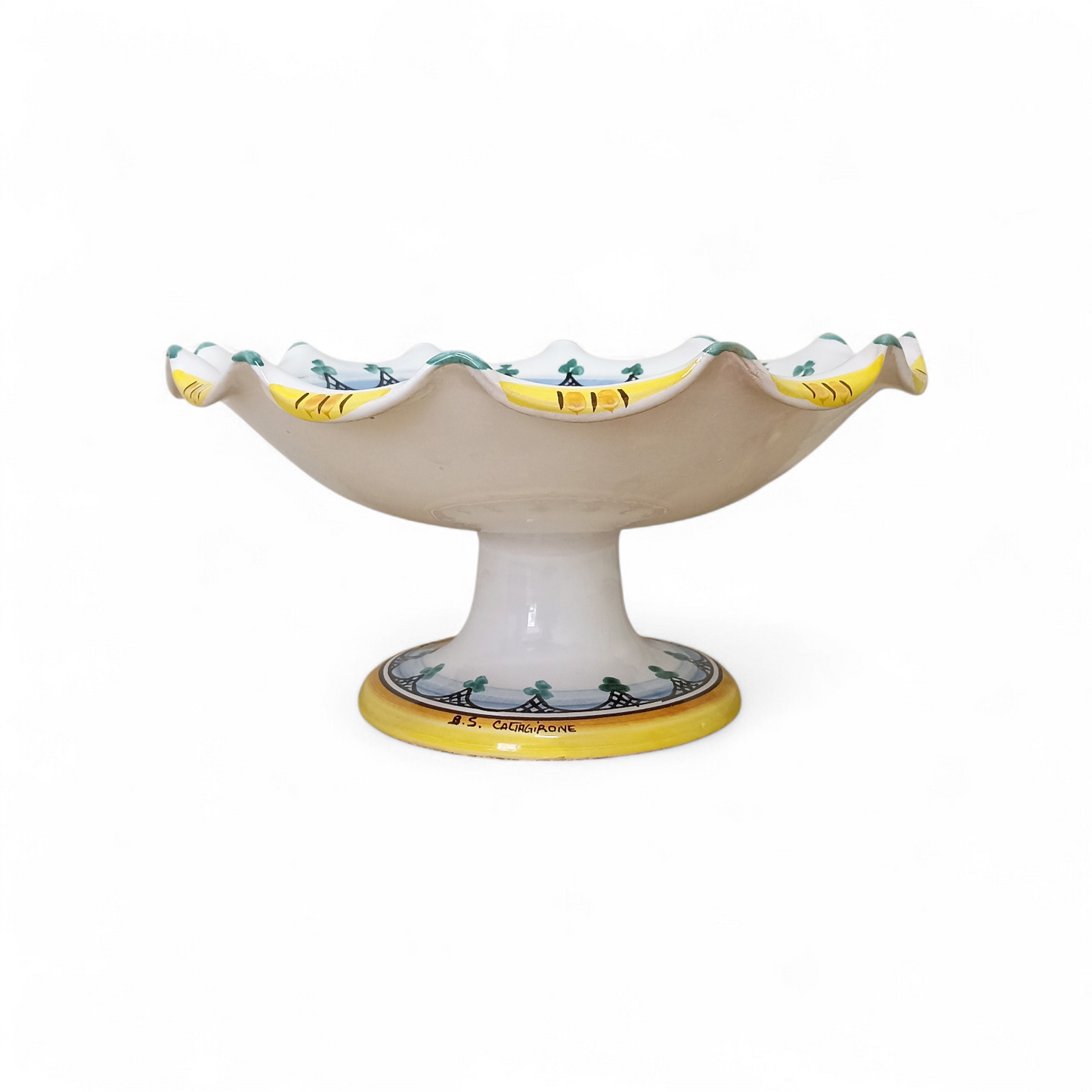 alzata centrotavola caltagirone