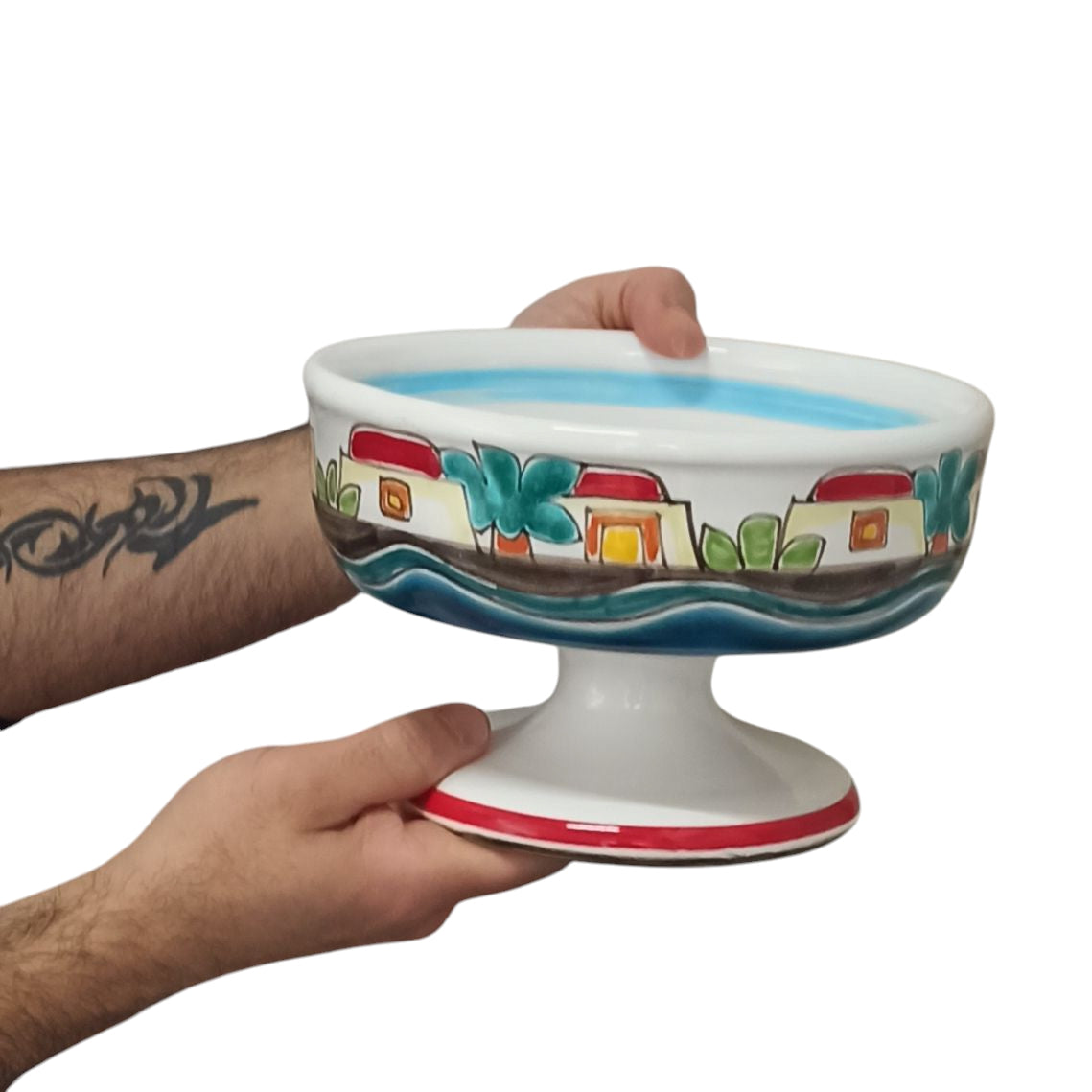 centrotavola ceramiche siciliane