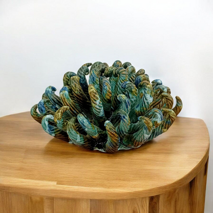 anemone in maiolica siciliana 
