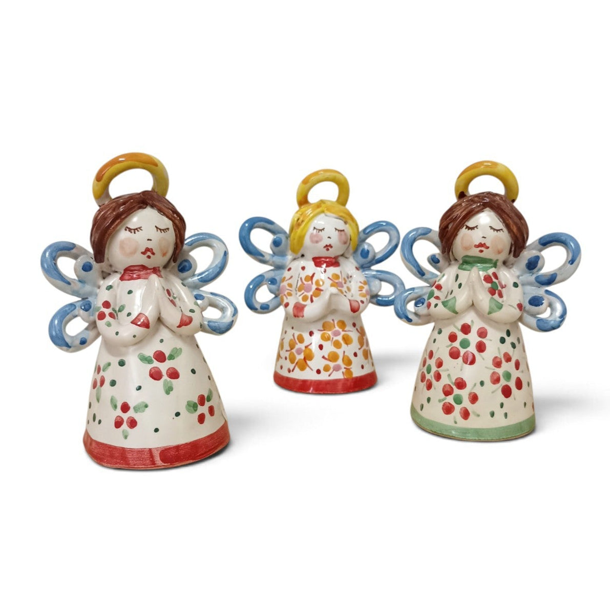 angioletto in ceramica di caltagirone