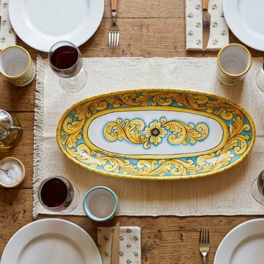 spaghettiera in ceramica