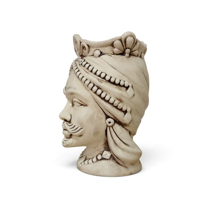 artisan sicilian ceramic moors head