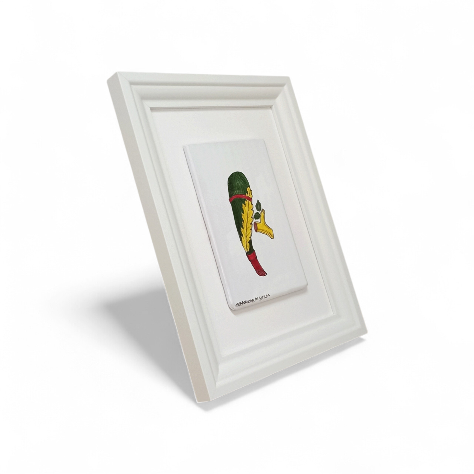 quadro con carta siciliana 