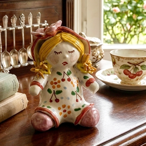 bamboline in ceramica caltagirone