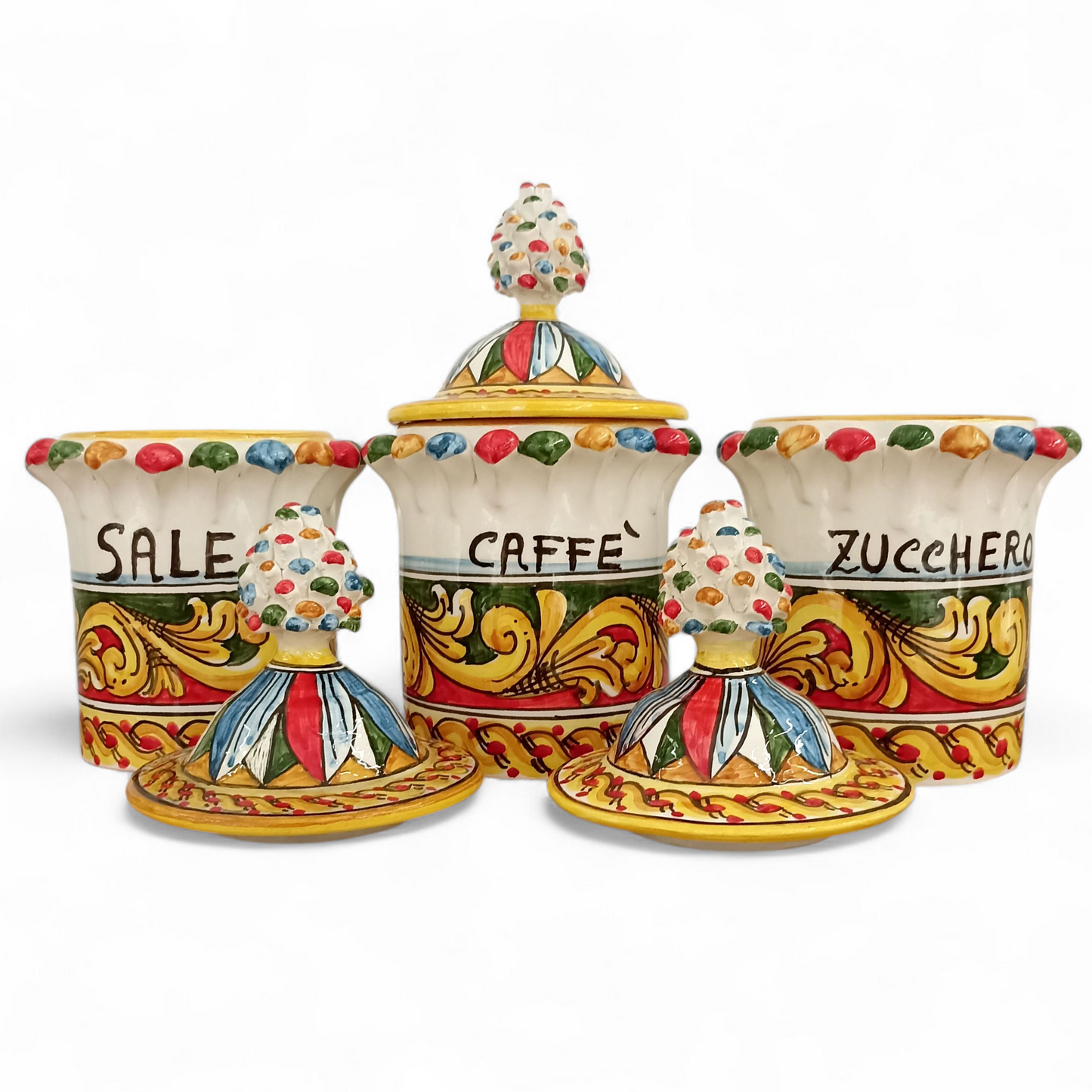 contenitore in ceramica per sale