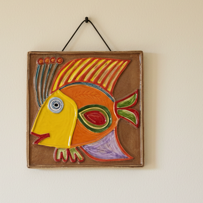 quadro in ceramica di sicilia