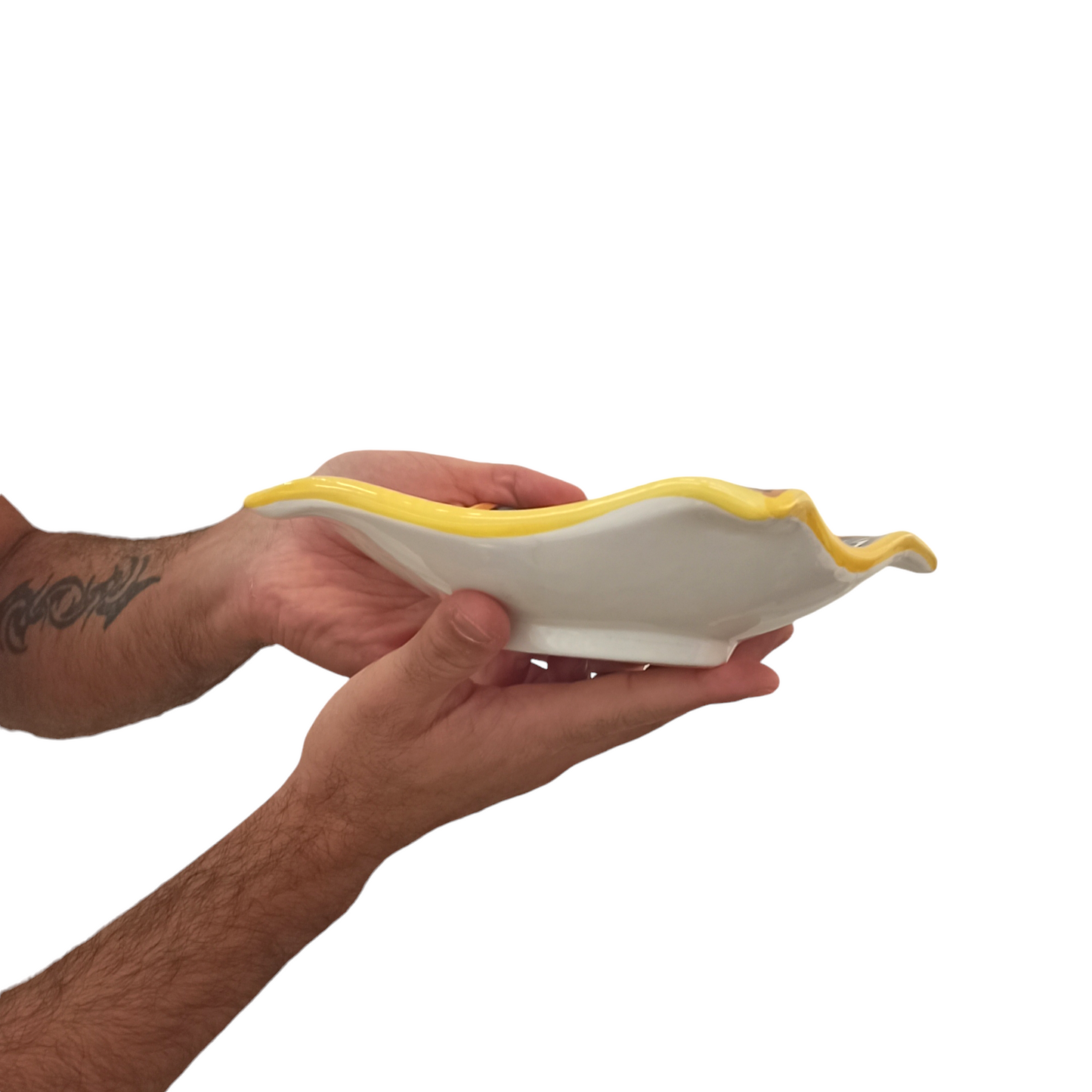 svuota tasche in ceramica siciliana di Caltagirone