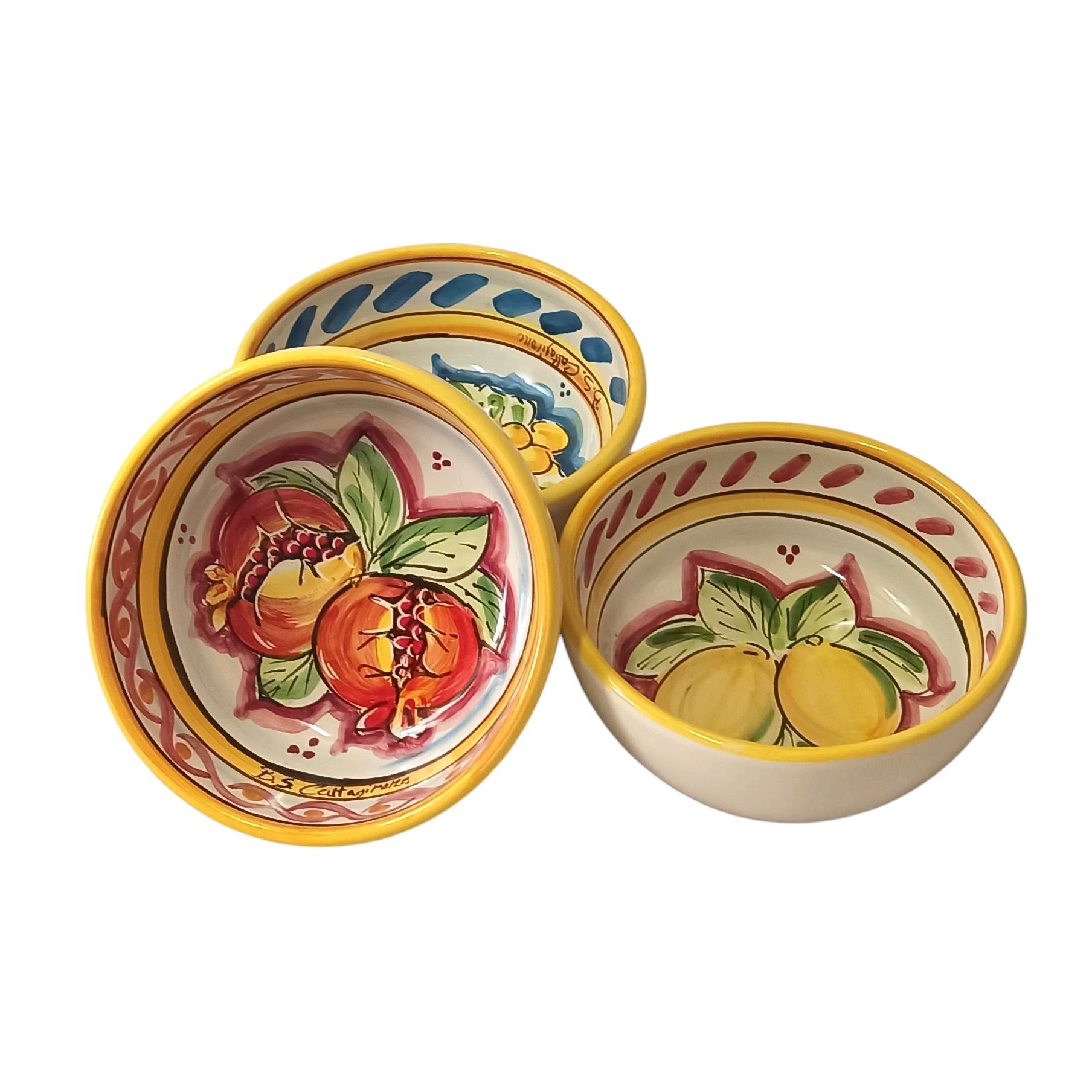 ciotola in ceramica di Caltagirone