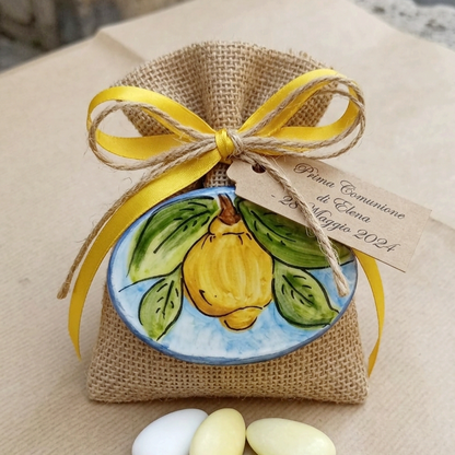 idee per bomboniere in maiolica