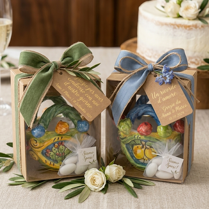 bomboniere colorate caltagirone