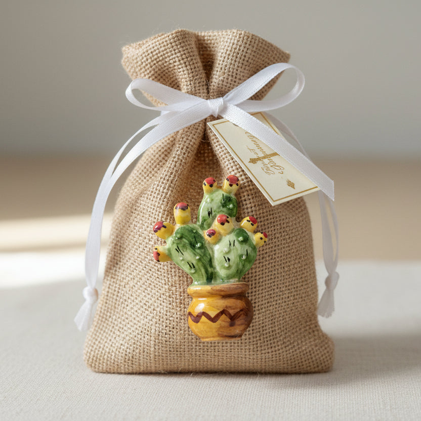 bomboniere siciliane in ceramica di caltagirone