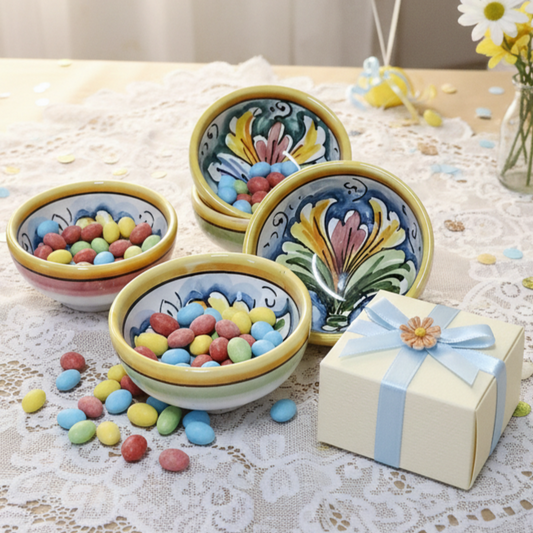 bomboniere in maiolica siciliana 